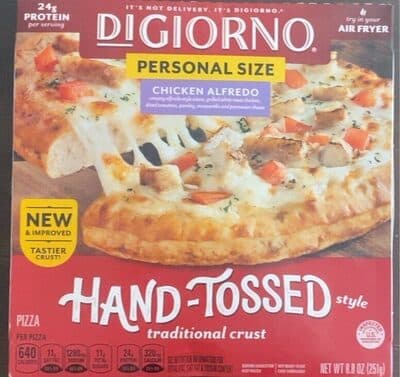 Personal Size Chicken Alfredo Pizza Hand-Tossed