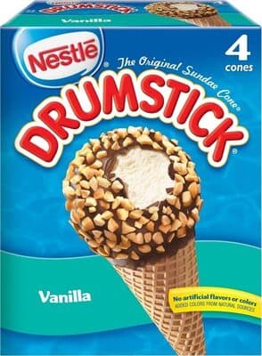 Frozen Dairy Dessert Cones