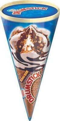 Nestle Drumstick Vanilla Chip King Size Cone 7 Oz