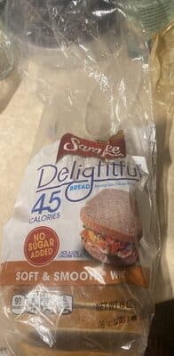 Delightful Bread Soft & Smooth Wheat