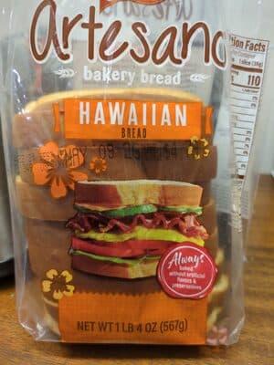 Artesano Hawaiian Bread