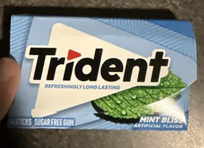 Mint Bliss Trident Sugar Free