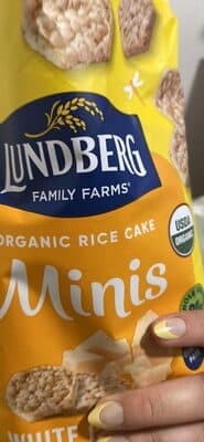 Organic Rice Cake Minis White Cheddar