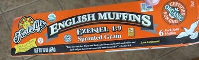 English Muffins EZEKIEL 4:9 Sprouted Grain