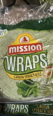 Wraps Garden Spinach Herb