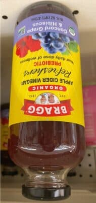 Organic Apple Cider Vinegar Refresher - Concord Grape Hibiscus