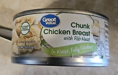 Chunk Chicken Breast with Rib Meat