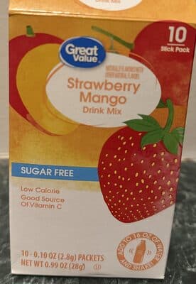 Strawberry Mango drink mix