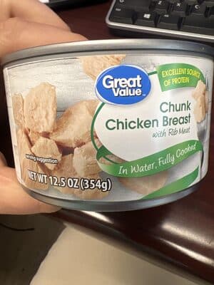 Chunk Chicken Breast with Rib Meat