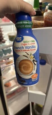 French Vanilla Sugar Free Coffee Creamer