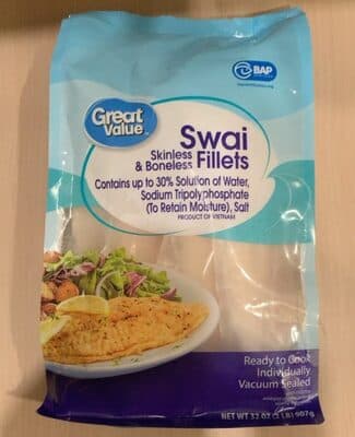Swai Skinless Fillets
