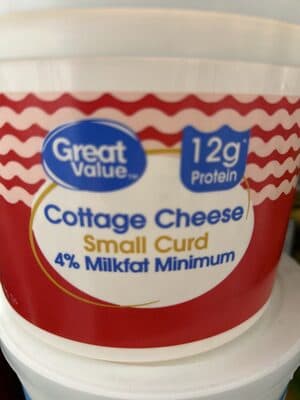 Cottage Cheese Small Curd 4% Milkfat Minimum
