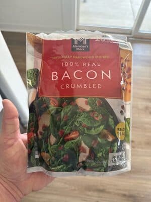 100% Real Crumbled Bacon