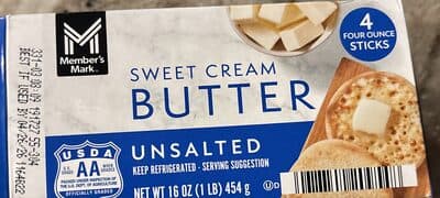 Sweet Cream Butter