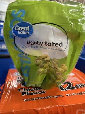 Lightly Salted No Shell Pistachios