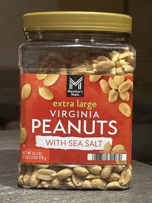 Virginia Peanuts with Sea Salt