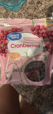 Sweetened Dried Cranberries