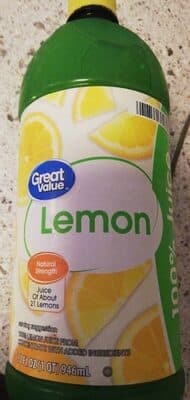 Lemon 100% Juice