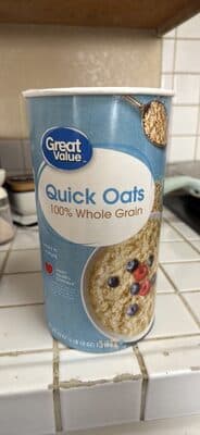 Quick Oats 100% Whole Grain