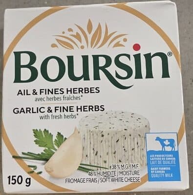Garlic & Fine Herbs Spreadable Gourmet Cheese