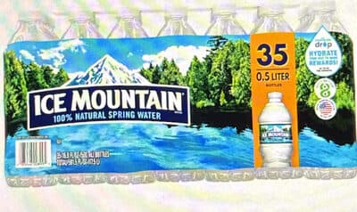 100% Natural Spring Water