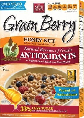 whole grain honey nut toasted oats