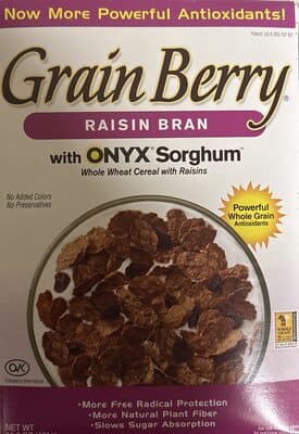 Raisin Bran with ONYX Sorghum