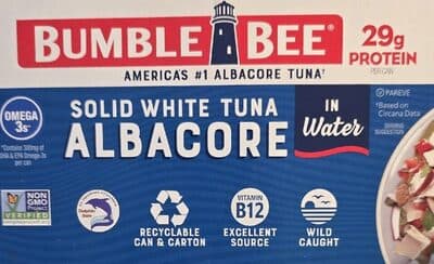 Solid White Tuna Albacore in Water