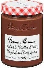 Tartinades noisettes et cacao