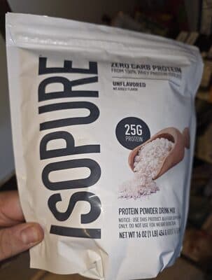 ZERO CARB PROTEIN FROM 100% WHEY PROTEIN ISOLATE