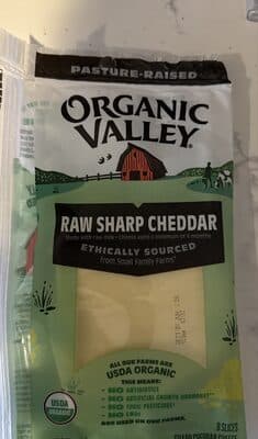 Raw sharp cheddar