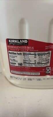 HOMOGENIZED MILK
