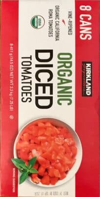 Organic diced tomatoes