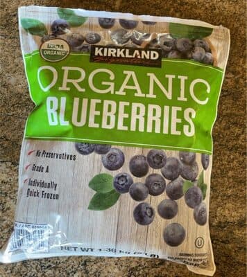 Organic blueberries