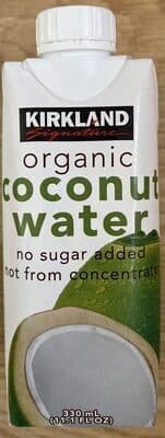 organic coconut water