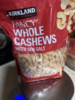 Fancy Whole Cashews with Sea Salt