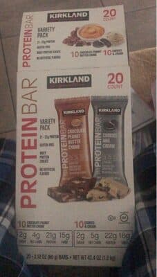 Protein Bar Cookies and Cream