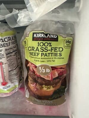 100% Grass-Fed Beef Patties