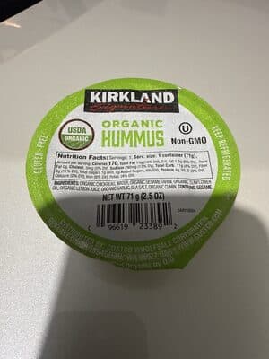 Organic Hummus