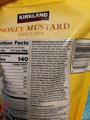 Honey Mustard Snack Mix