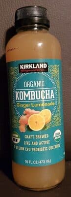 Organic Kombucha Ginger Lemonade