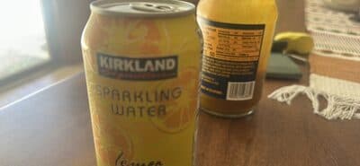 Sparkling Water lemon