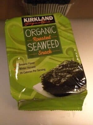 Organic Roasted Seaweed Snack