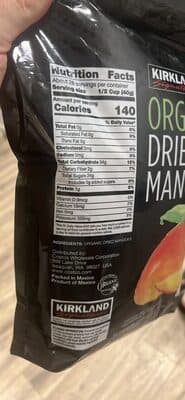 Organic Dried Mangoes