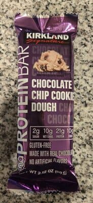 Protein Bar Chocolate Chip Cookie Dough