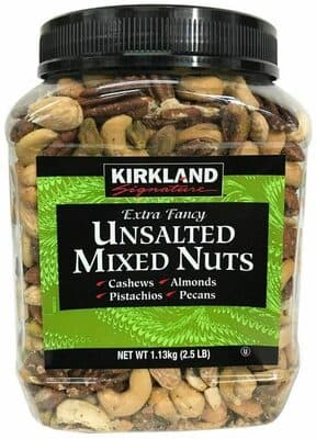 Extra Fancy Unsalted Mixed Nuts