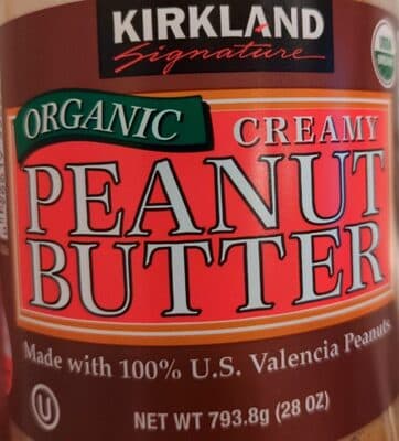 Organic Creamy Peanut Butter