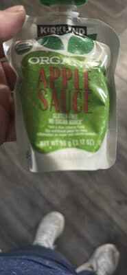 Organic Applesauce Pouch Apple