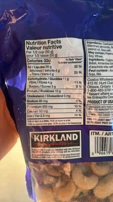 SALTED MIXED NUTS