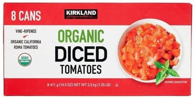 Organic diced tomatoes